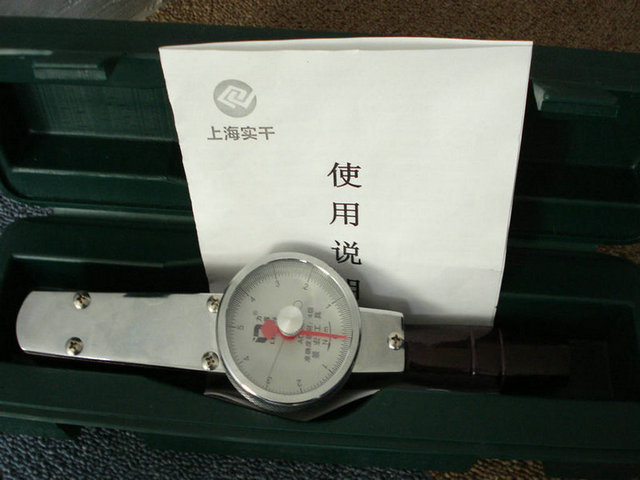 表盘式扭力扳手